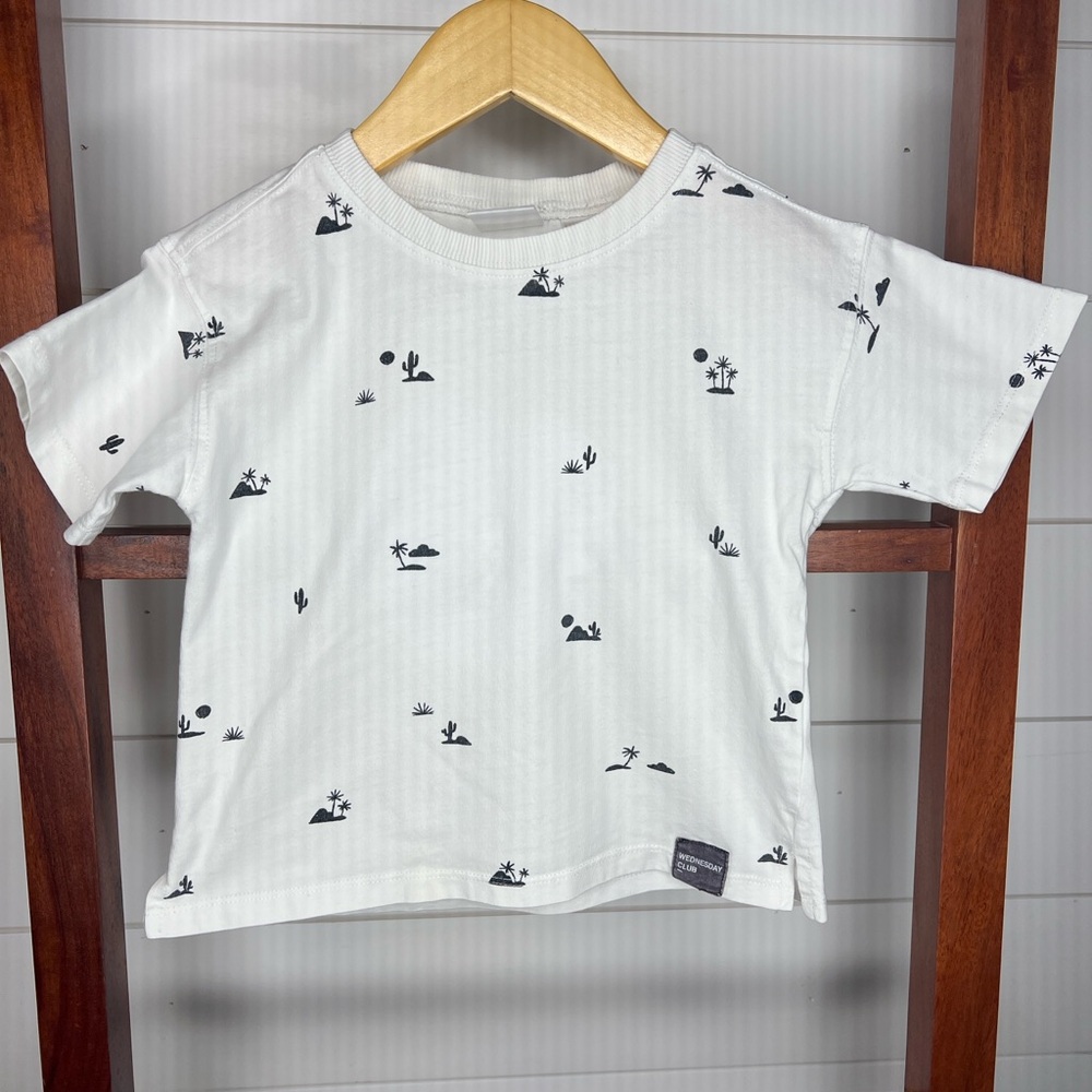 Zara Kids -White Endless Summer T-Shirt